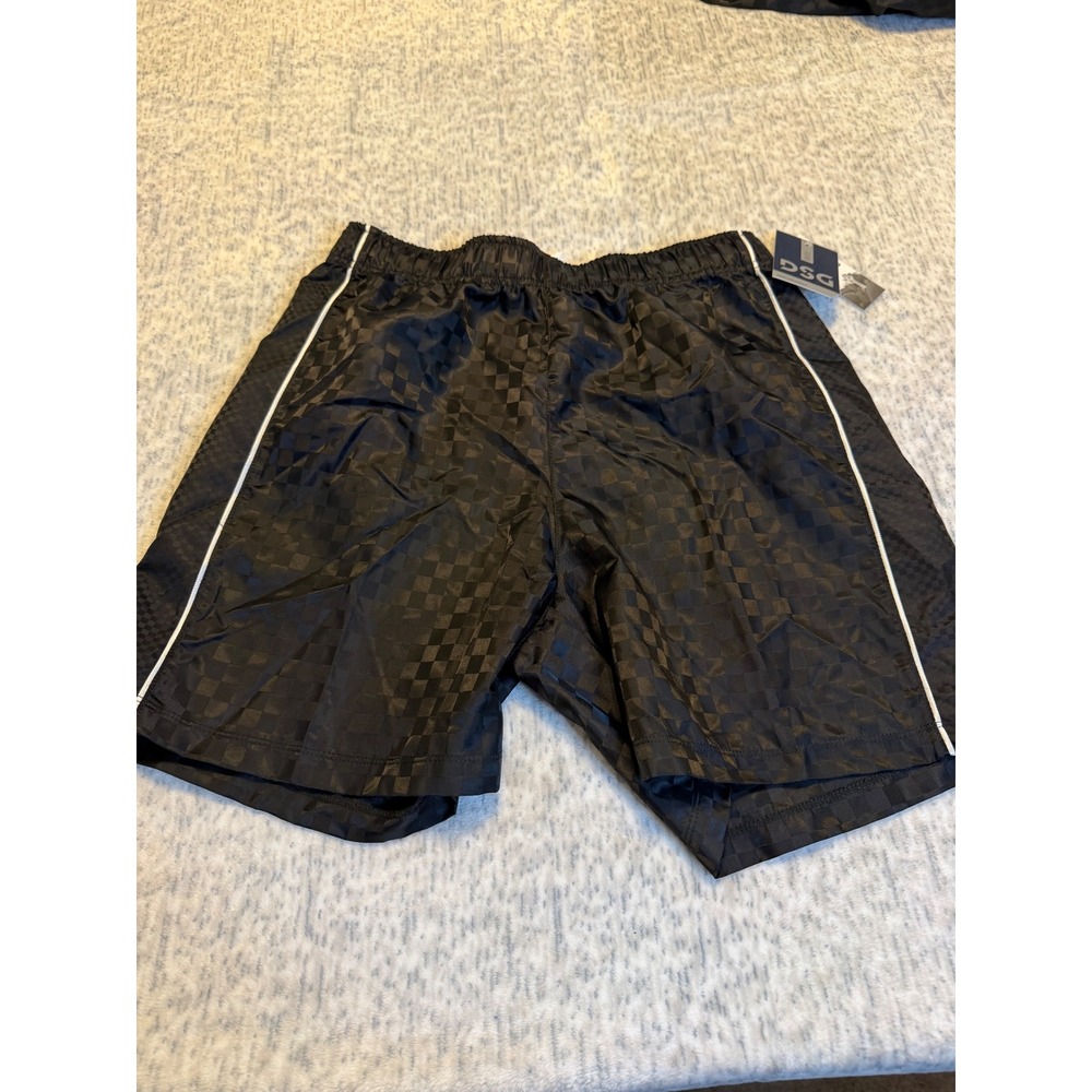 DSG Kids Black Textured Athletic Shorts Size xl NWT